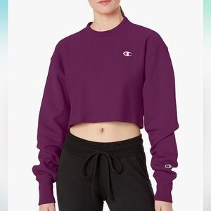 Crop sweatshirt